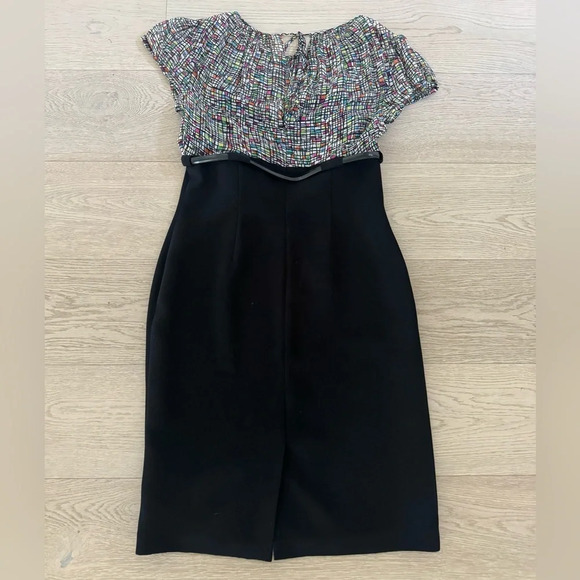 Tahari size 6 belted dress - Picture 7 of 9